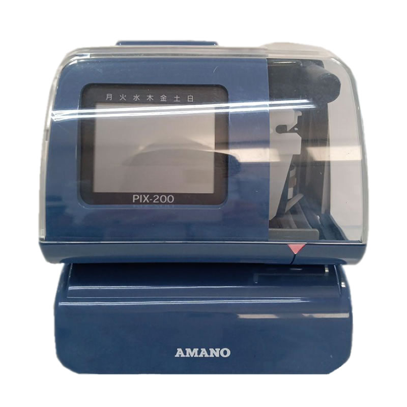 AMANO PIX-200 Time Attendance Clocking Machine and Job coster